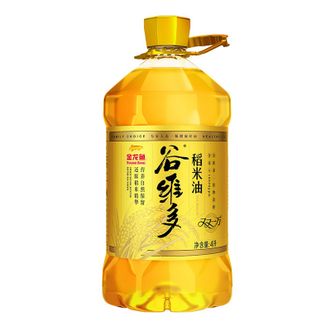 金龙鱼  谷维多双一万稻米油4升