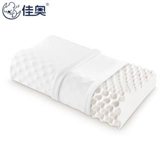 佳奥/Jago  乳胶枕大颗粒按摩颈椎枕芯 泰国进口天然乳胶含量90%成人枕头