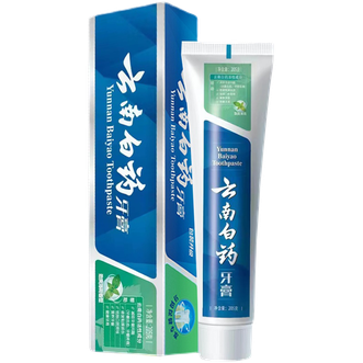 云南白药  劲爽薄荷205g*1支牙膏 洁净口腔 减轻牙龈问题 牙齿出血