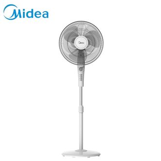美的/Midea  落地扇电风扇3叶家用定时升降400mm强风轻音风扇FSA40YE