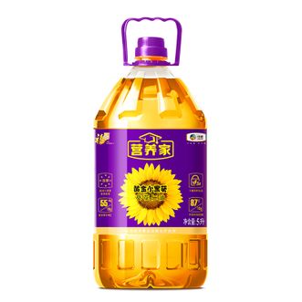 福临门  营养家黄金小黑葵葵花仁油5L