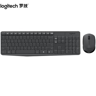 罗技/Logitech  MK235无线键鼠套装 全尺寸防泼溅 即插即用 持久耐用 家用办公