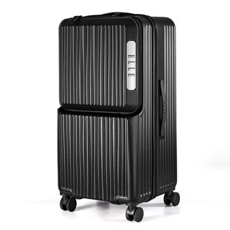 Elle  28寸大容量坚韧耐用PC箱 取物便捷 3:7比例分区箱体 EL255168-28