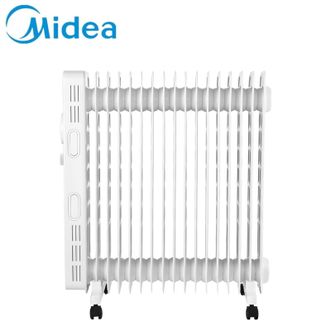 美的/Midea  取暖器电暖器烤火炉电热油汀3000W大功率17片自动控温干衣晾衣架NYW-MG