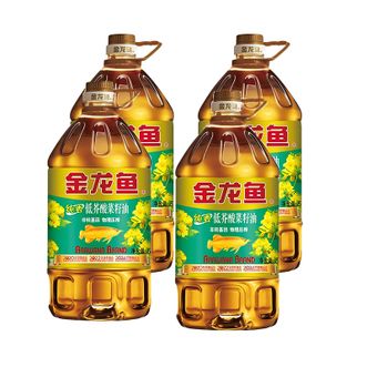 金龙鱼  菜籽油5L*4瓶家庭组合实惠装