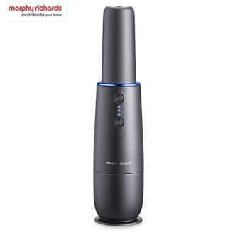 摩飞 /Morphy Richards  便携手持充电式无线吸尘器大吸力车载家用臭氧杀菌铁灰色