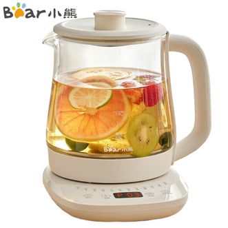 小熊/Bear  养生壶  1.5L恒温壶 高硼硅玻璃壶体 12小时保温 煮茶器 烧水壶  YSH-J15T9