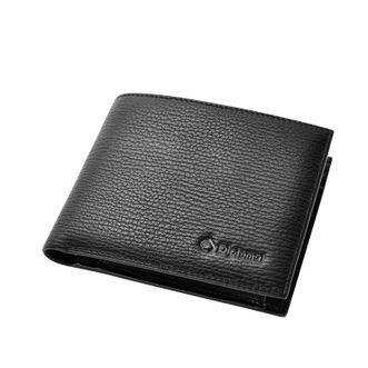 外交官/Diplomat  男士牛皮钱包 毛孔细腻纹路清晰一按就锁