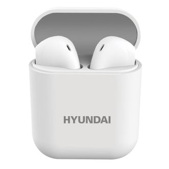 HYUNDAI  半入耳式蓝牙耳机 TWS蓝牙耳机 运动跑步娱乐耳机 真无线双耳运动耳机 i12