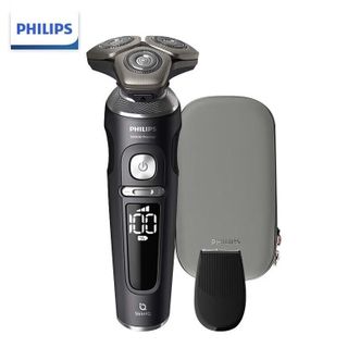飞利浦/Philips  电动剃须刀 SP9830/12 人体工学握感舒适 双轨切剃 自研磨刀片