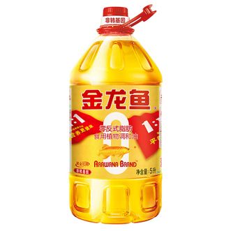 金龙鱼  食用油 非转基因 黄金比例零反式脂肪食用植物调和油 5L