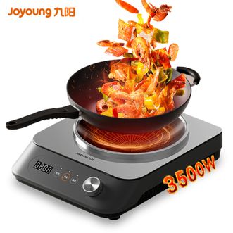 九阳/Joyoung  电磁炉3500W大功率黑晶面板触摸按键多功能家用电磁灶