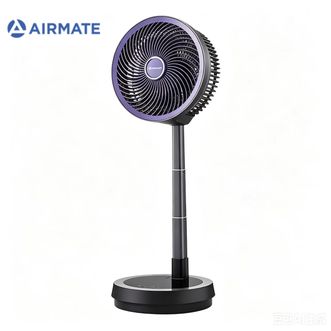艾美特/Airmate  空气循环无线电风扇香薰驱蚊折叠便携扇户外露营持久续航电扇台立两用7档大风量轻音节能FA20-RD207