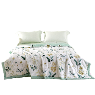 恒源祥  夏凉被100%棉花夏被晨景棉花夏被2.5斤 200*230cm 恒源祥  夏凉被100%棉花夏被晨景棉花夏被2.5斤 200*230cm