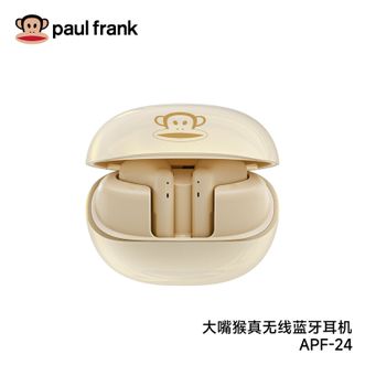 WiWU  大嘴猴真无线蓝牙耳机ENC通话降噪运动跑步耳机APF-24 米色