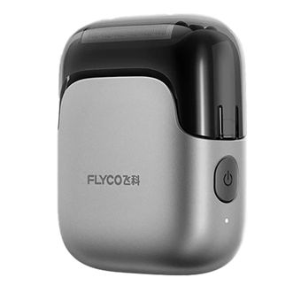 飞科/Flyco  往复式剃须刀便携款迷你男士电动刮胡刀FS685天际银