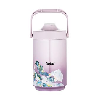 德铂（Debo）  宝墨坊 保温提锅  紫色 2100ml 3层