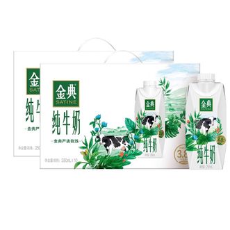 伊利  金典纯牛奶梦幻盖250ml*10盒*2箱