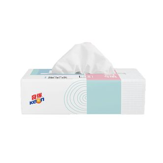 奇强  擦手纸商用酒店卫生间檫手纸巾厨房厕所家用抽取式洗手间抽纸 110张/包*6包 （TH）