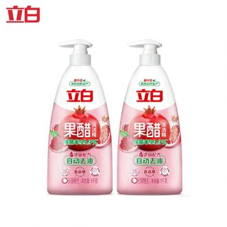 立白  洗洁精食品用洗碗液果蔬清洗剂厨房去油除味餐具果蔬净洗涤灵