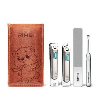金达日美/RIMEI  红棕色指甲剪套装 JD005