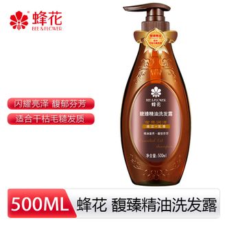蜂花/Bee&amp;Flower  精油洗发露500ml莹润亮泽香氛持久留香改善毛躁洗头膏馥臻洗发水