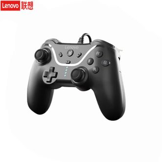 联想（Lenovo）  有线游戏手柄P01黑色【电竞标杆】拯救者高精度摇杆霍尔扳机switch手机steam手游xbox电视原神黑神话悟空【高精度摇杆+升级霍尔扳机】 支持TURBO连发-5挡振动马达可调