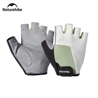 挪客（NatureHike）  半指骑行手套运动耐磨公路车骑车手套  XL码