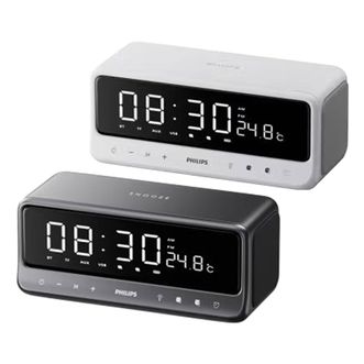 飞利浦/Philips  蓝牙时钟 音箱 书桌音响床头闹钟多功能家用宿舍播放器TAS3609