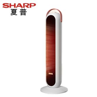 夏普/Sharp  家用立式电暖器速热遥控电暖炉摇头热风机塔式 HX-FM200A-W 白色系