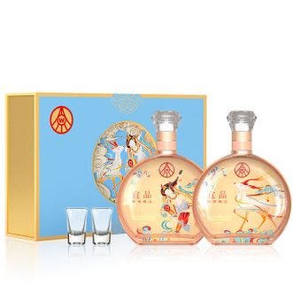 五粮液  宜品辉煌腾达敦煌  礼盒装  52度  500ml*2瓶  五粮液仙林生态出品