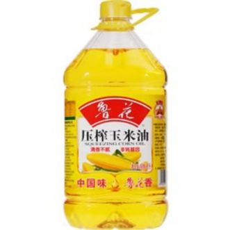 鲁花  清香不腻压榨玉米油5L