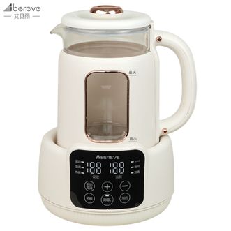 艾贝丽  0.8L调奶器多功能养生壶电水壶 家用电器烧水壶花茶煮茶器电开水壶煮茶壶电热水壶ABL-TN86白色