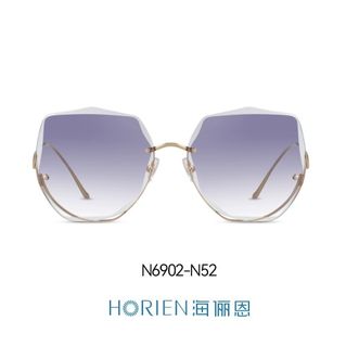 海俪恩（HORIEN）   墨镜女太阳镜可配有度数带防紫外线开车太阳镜N6902N52