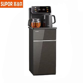 苏泊尔（SUPOR）  茶吧机CBJ28【温热款】家用高端饮水机 遥控智能背板下置水桶全自动控温立式冷热多功能泡茶机