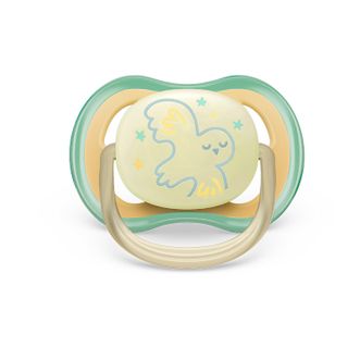 新安怡/Avent  安抚奶嘴透气款（0-6个月）甜梦精灵/夜光版 SCF377/01