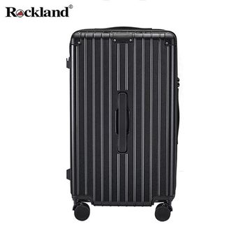 洛克兰/ROCKLAND  20寸黑色多功能刹车轮箱子理想系列加厚大容量行李箱刹车轮