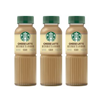 星巴克（Starbucks）   星选 即饮咖啡饮料（新老包装随机发货）  芝士奶香 270ml*3瓶