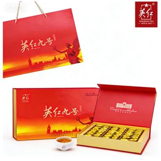 英红  广东英德红茶九号有机红茶节日送礼浓香型茶叶礼盒