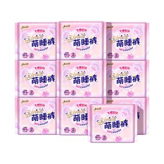 七度空间  动物君萌睡裤安睡裤女超薄超长甜睡量多安心裤内裤型卫生巾