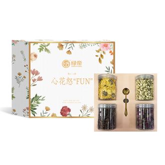绿帝  心花怒放花果茶礼盒150g  自然好物 享均衡营养