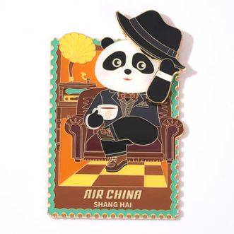 Air China  胖安达城市冰箱贴（上海款）