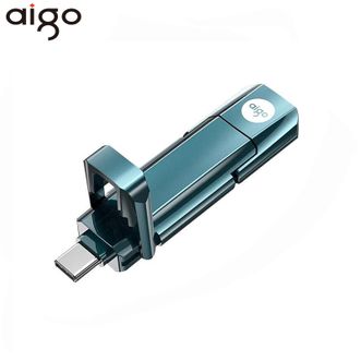 爱国者（aigo）  高速固态U盘U397【512G】Type-C双接口手机电脑两用USB3.2 商务办公大容量移动固态优盘