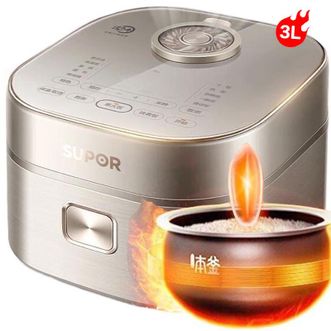 苏泊尔（SUPOR）  电饭煲3L远红外穿透加热IH电磁加热聚能本釜不粘内胆SF30HC85