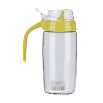 茶花（CHAHUA）  玻璃油壶530ml 大容量厨房家用小油罐不挂油油瓶酱油醋调料瓶
