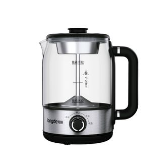 龙的/Longde  养生壶智能复古煮茶器煮茶壶烧水壶电热水壶迷你玻璃花茶壶养生壶 LD-ZC126A