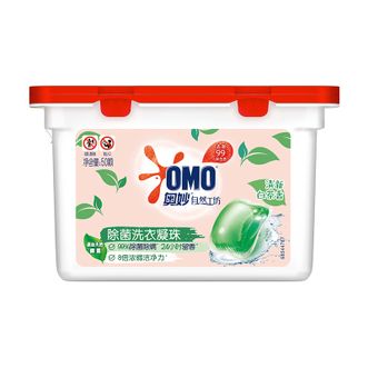 奥妙  白茶除菌洗衣凝珠50颗洗衣球 除菌除螨 柔顺留香 三合一浓缩