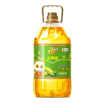 福临门  金阙谣 食用油 非转基因压榨玉米油5L 富含植物甾醇