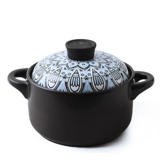 陶煲王（TAOBAOWANG）  日式砂锅煲2.5L汤锅陶瓷沙锅耐高温PB-2111K