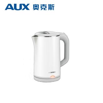 奥克斯/AUX  电热水壶家用1.8L电热水壶自动断电不锈钢开水壶烧水壶 HX-A1830S